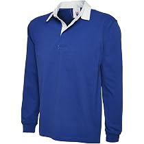 UC401 Uneek Chemise Rugby Luxe 330 Gsm Noir XXXL - Confort Et Style