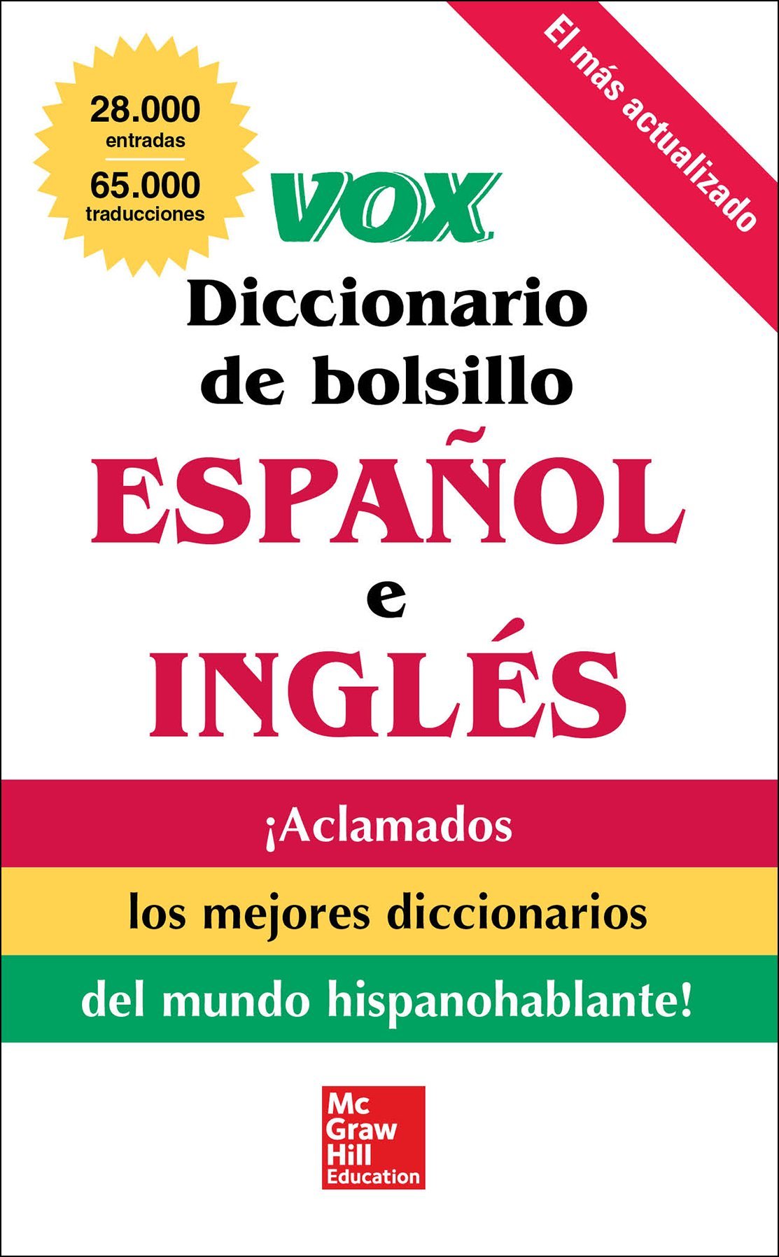 VOX Diccionario de bolsillo español y inglés