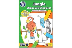 Orchard Toys Colouring Book - Jungle: Ed. Inglese