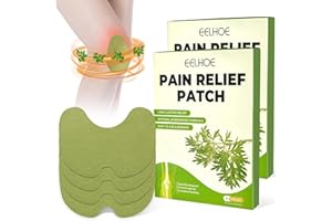 LONNALEE Knieschmerzlinderungspflaster Schmerzlinderung Patch,Pain Relief Patches Knie Wärmepflaster Patch Wermut Schmerzlinderungspflaster Wellness Schnell Wirkend für Knie Rücken, Nacken Muskelkater 20pcs
