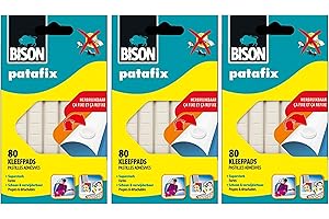 Lot de 3 x 80" in the title and change the title for: BISON - patafix Lot de 3 x 80 pastilles adhésives détachables et réutilisables, blanches