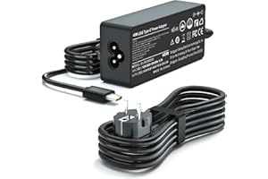 XINTALA Cargador 45W USB C para Lenovo Chromebook 100e 300e 500e c330 c340, Acer Chromebook c733 c933 r752 spin 511, HP, DELL, ASUS, Cargador Portátil Tipo C