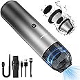 Chuboor Aspirapolvere Auto, Aspirabriciole 7000Pa Aspirazione Portatile Design Ultraleggero Con Multi-filtrazione HEPA Autono