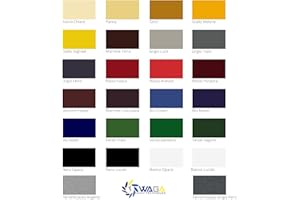 WAGA PAINT S.R.L. Smalto Sintetico e Anticorrosivo Alta Copertura 750ML per Interni, Esterni, Ferro, Acciaio, Legno (Bianco Opaco)