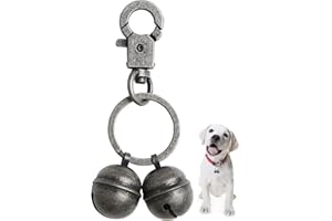 DZSEE Dog Bells for Collar, Cat Bells for Collars Loud, Dog Collar Bell for Bell for Pet Decoration and Easy Location Tracking