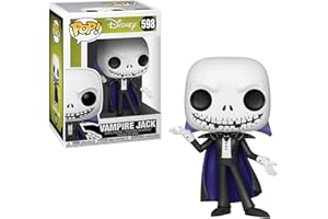 Funko Pop! Vinyl: Disney: The Nightmare Before Christmas - Vampire Jack Skellington - Figurine en Vinyle à Collectionner - Idée de Cadeau - Produits Officiels - Jouets pour Les Enfants et Adultes