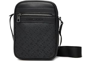 Tommy Hilfiger TH MONOGRAM MINI REPORTER, BLACK BDS - Black One Size