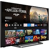 Toshiba Smart Fire TV 50" Ultra HD 50UF3D63DA, TV 4K 50 Pollici con Alexa Integrata, Televisore LED Compatibile con Alexa, DV