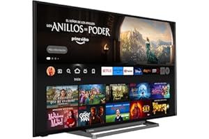 Toshiba 50UF3D63DA 50 Zoll Fernseher/Fire TV (4K Ultra HD, HDR Dolby Vision, Smart TV, Triple-Tuner, Alexa Built-In, Bluetoot