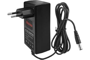 Bravolu 21V Adattatore di Alimentazione per Batteria, Adattatore AC 100-240V DC 21V 1.0A