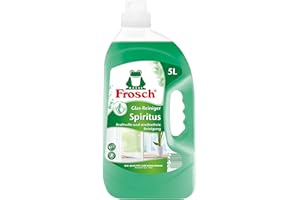 Frosch Spiritus środek do czyszczenia szyb, środek do czyszczenia szyb zapewniający połysk bez smug, 1 opakowanie (1 x 5000 ml)
