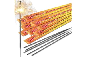 INEVITABLE PARTY 40cm (16") Giant Party Sparklers - Great for all Occasions (100 Sparklers)