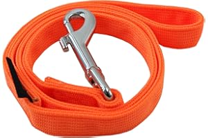 Puppia Authentic Puppia Neon Lead, Orange, Large