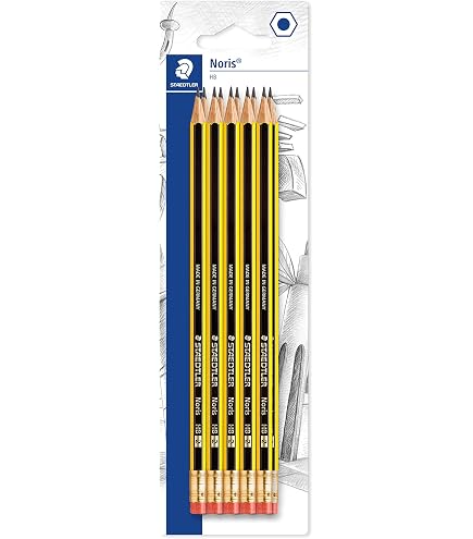 PICA 546/24 Matita B&W – Confezione Da 10 Matite Per Segni Su Legno E Metallo, Miniera Resistente