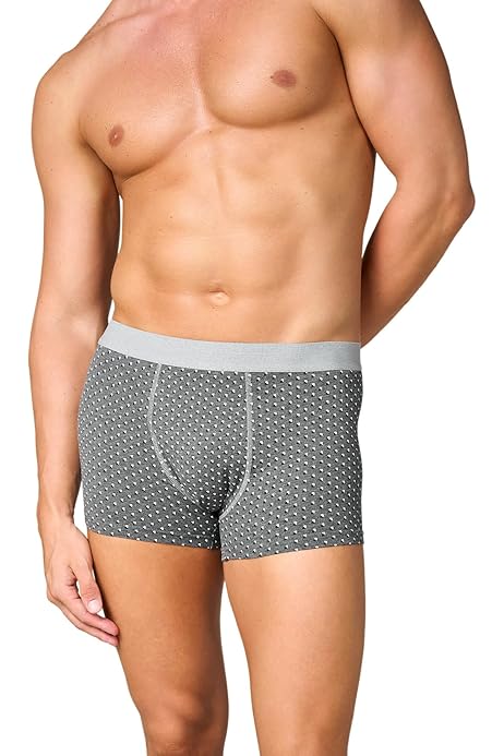 Boxer Mutande Di Pelle Uomo Slip Uomo In 100% Cotone Jersey