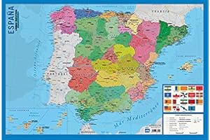 Grupo Erik Editores Lamina Educativa Mapa España