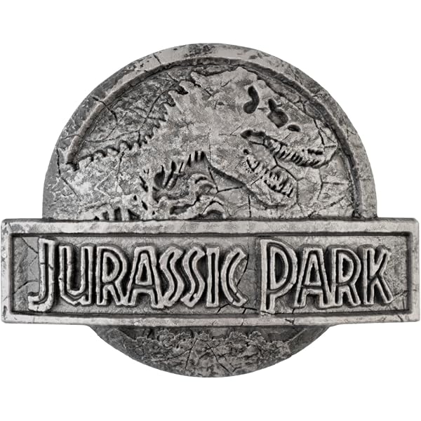 Pack 4 Pins Jurassic Park - Collection Officielle, Alliage Zinc émaillé, Pour Fans De Dinos