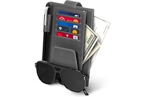 LONDO Leather Visor Organizer - Exquisite Leather Craftsmanship