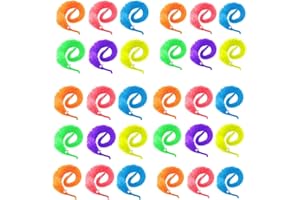 JZK 30x Chenilles Magiques pour faveurs de fête Anniversaire Enfants, remplisseurs de Sac de fête, Articles de fête