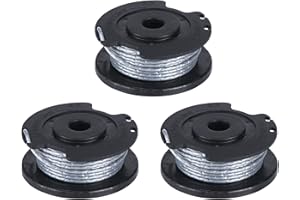 Basetousual 3 piezas Recortador de Bobinas, Carrete para Cortacésped, Compatible ART 23SL y ART 26SL, EasyGrassCut 23, EasyGrassCut 26, EasyGrassCut 18/18-230/18-260/18-26