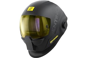 ESAB® Sentinel™ A60 Casque de Soudeur en Nylon résistant aux Chocs Noir 11,8 x 7,1 cm