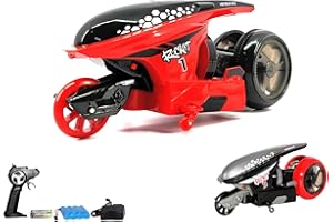 HSP Himoto 2,4Ghz RC ferngesteuertes Stuntmotorrad, Auto, Fahrzeug, Motorrad, Stunt, Modell mit Bewegungsfunktion von 360° inkl. Fernsteuerung