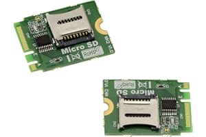 KALEA-INFORMATIQUE M2 E A Key Converter Adapter to MicroSD MicroSDHC MicroSDXC or TF Card