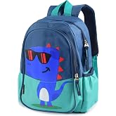 Auirshiky Children's Backpack, Nursery Backpack for Girls Boys, Children's Preschool Backpacks, Cute Animal Style School Back