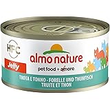 Almo Nature Katzenfutter Nass - Huhn & Garnelen, 6x70g Megapack