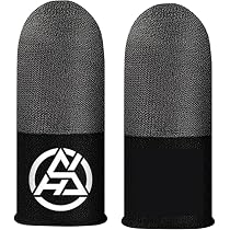 Manchons Gamer Anti-Transpiration - Sensibilité Max Écran Tactile | Fibre Argent - Lot De 2