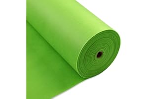 Longing Home Tischdeckenrolle, 1.18 × 25M, Grün, Einweg Vlies Stoffähnlich Tischdecke Rolle, Meterware Tischtuchrolle, Geeignet Für Geburtstag, Party, Deko