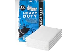 Koola Buck Premium Heavy Duty Reusable Hunting Game Meat Bag for Deer, Elk, Caribou, Antelope & Pigs