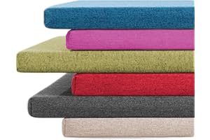 PING BU Cojín para asiento de banco de 2 plazas para interiores y exteriores, 90/100/120 cm de largo para silla de banco, cojines para jardín, patio, comedor y cocina (90 x 40 x 5 cm), color gris oscuro