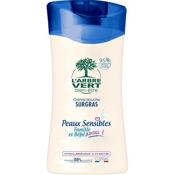 L'arbre Vert Nutrition Shampoo Für Trockenes Haar – Mit Jojoba & Honig, 250 Ml, 3er Pack