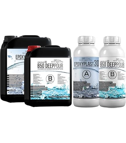 1,5 KG Epoxyhars EpoxyPlast 3D B20 JewelCast voor Hars Art I Ultra Diamond Clear I Uitstekende UV-bescherming I Sieraden I Giethars I Kristalheldere I Schimmelbouw I Premium Product I Fast Curing I