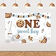 Sursurprise Little Pumpkin 1st Birthday Decorations, Blue Pumpkin First Birthday - View #9