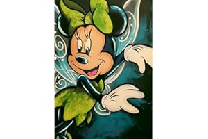 EOBROMD 5D Diamond Painting Kit Completo Cartoon, Mouse Pittura Diamante FAI DA TE, Diamond Painting Bambini Adulti, Strass Ricamo a Punto Croce Painting Decorazione per Casa 30x40cm