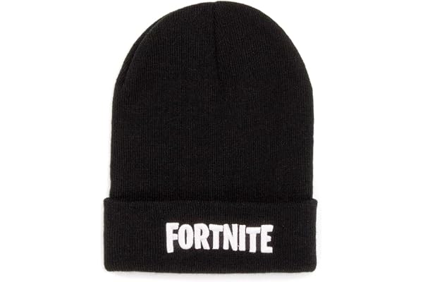 Fortnite Bonnet garçons Enfants Adolescents Bataille Officielle Chapeau de Jeu Taille Unique