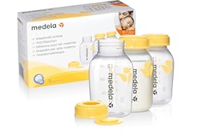Biberons de recueil et de conservation Medela - Lot de 3, 150 ml, sans BPA