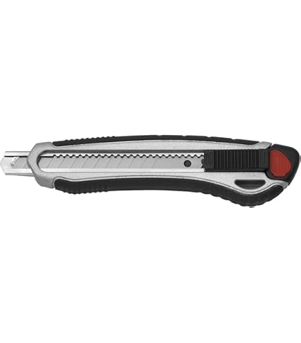 Westcott Cutter Professionale E-84026 - Lama 18mm Con Retrazione Automatica, Impugnatura Softgrip Comoda - Foto 5