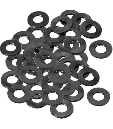 116-teiliges Gummi-Unterlegscheiben Set - 10 Größen Für Wasserhahn-Reparatur & Rohrverbindungen