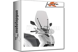 kappa kd1181st wind-screen compatible with honda sh 125 150 2020 2021 2022 2023 mototopgun