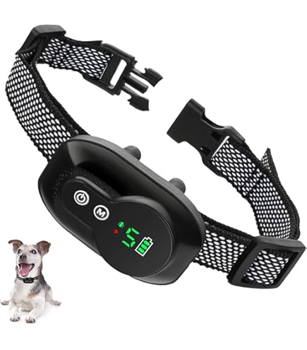 Collare Vibrazione Sensibilità Regolabile Collare Anti-abbaio Per Cani - Addestramento Umano Senza Scosse | Vibrazione E Suono | Ricaricabile Addestramento Cani Senza Dolore - Foto 10