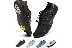 OTIEMU męskie buty wodne, szybkoschnące, buty do sportów wodnych, do basenu plażowego, lekkie, antypoślizgowe, do surfowania, nurkowania, wędkowania, jogi, 40-50 EU