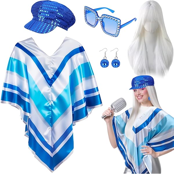 Jaren 70 jumpsuit Abba Small | Disco outfit voor feesten