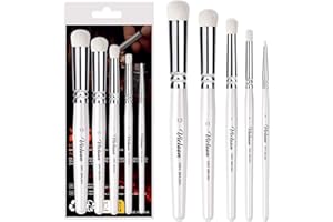 Vicloon Zestaw pędzli do modelarstwa, 5 rozmiarów, do Warhammer 40k, Vallejo, DND i cytadeli