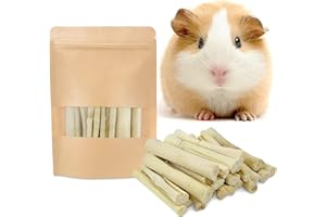 Barley Ears Bunny Chew Toys, Rabbit Hamster Natural Sweet Bamboo Sticks Rabbit Gerbil Hamster Chew Toys Rabbit Hamster Parrot Chinchilla Guinea Pig Gerbil Chewing Molar Toy