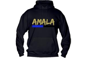 VESTIN Felpa con Cappuccio Bambino Ragazzo Basic Top qualità Top vestibilità - Amala Modello 2 - novità Fashion Divertenti Humor Youtuber New Bambina Made in Italy