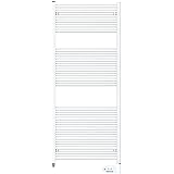 PURLINE ZAFIR V600T B Radiador toallero eléctrico de Cristal ...