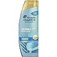 Head & Shoulders DermaXPro Repairing Moisture Anti Dandruff Shampoo 500ml with Coconut Oil and Ceramide Complex for Dry Scalp. Helps Reinforce Skin Barrier with 72H Moisture for Flake-Free Hair